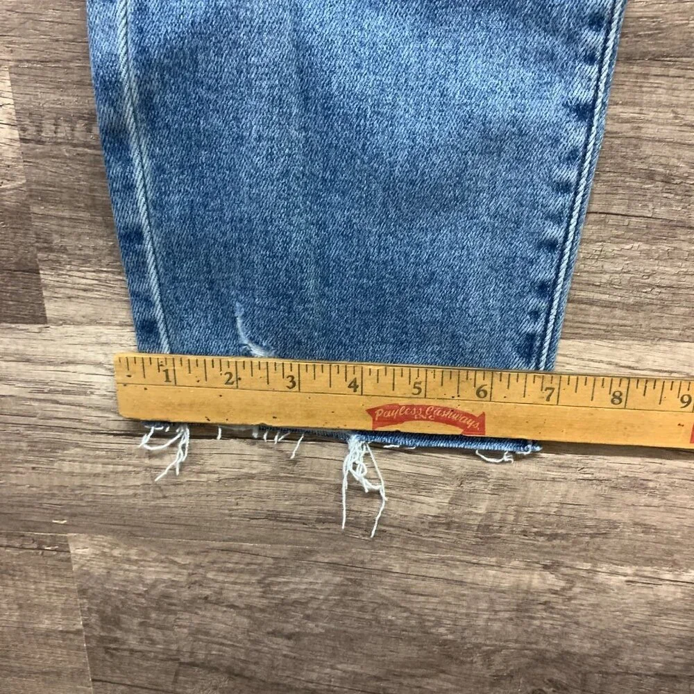 Distressed Blue Jeans - Picture 10 of 15